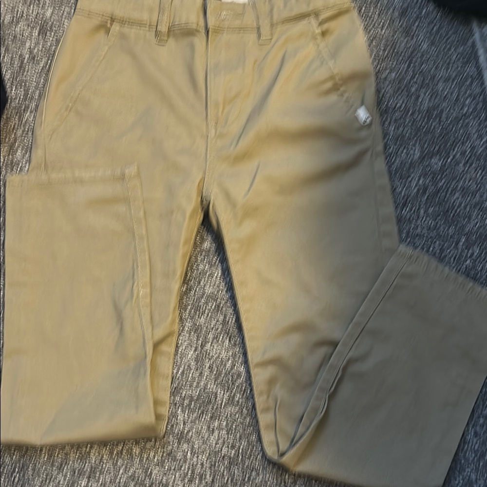 Boys Quiksilver Tan Pants size 22 waist